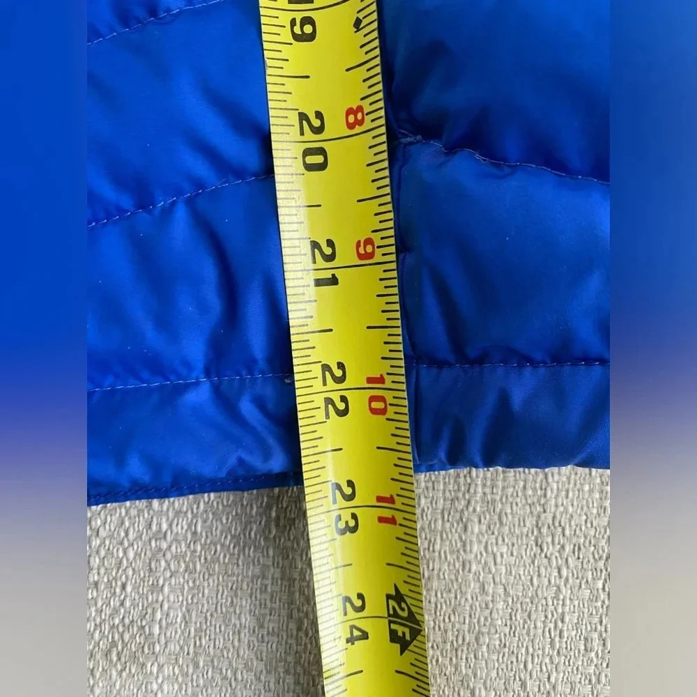 Talbots Down Feather Jacket Women’s Small Blue Pu… - image 6